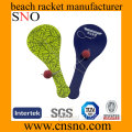 Tennis Beach Rackets Mini plastic paddle catch beach racket for children Factory